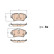 Brake Pad Set, disc brake GDB2087 TRW, Thumbnail 2