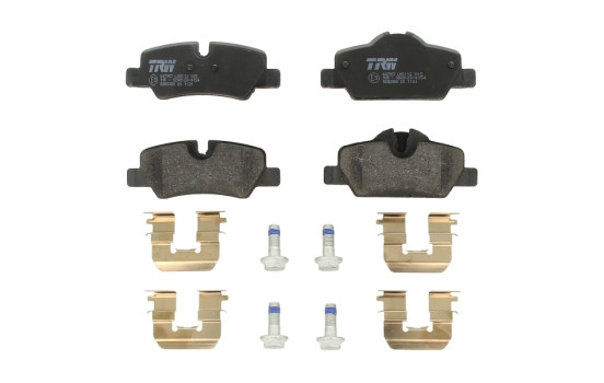 Brake Pad Set, disc brake GDB2088 TRW