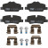 Brake Pad Set, disc brake GDB2088 TRW, Thumbnail 4