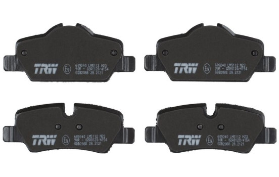 Brake Pad Set, disc brake GDB2088 TRW, Image 6
