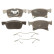 Brake Pad Set, disc brake GDB2091 TRW, Thumbnail 3