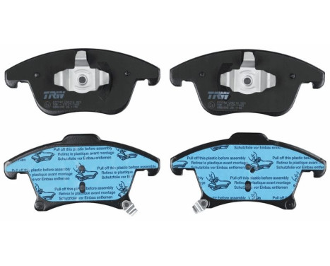 Brake Pad Set, disc brake GDB2092 TRW, Image 3