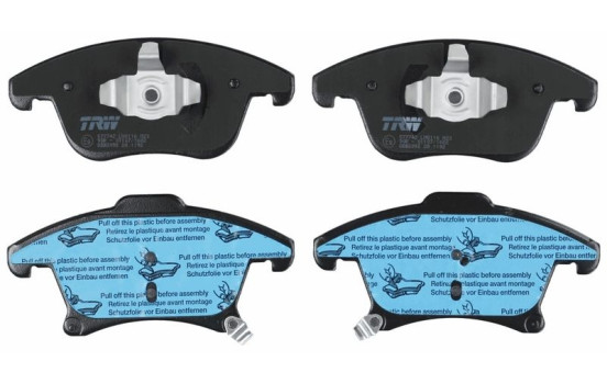 Brake Pad Set, disc brake GDB2092 TRW, Image 3