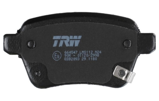 Brake Pad Set, disc brake GDB2093 TRW, Image 5