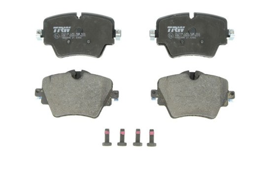 Brake Pad Set, disc brake GDB2098 TRW