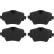Brake Pad Set, disc brake GDB2098 TRW, Thumbnail 4