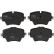 Brake Pad Set, disc brake GDB2098 TRW, Thumbnail 5