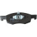 Brake Pad Set, disc brake GDB2099 TRW, Thumbnail 5