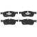Brake Pad Set, disc brake GDB2100 TRW, Thumbnail 3