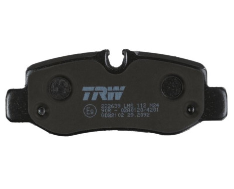 Brake Pad Set, disc brake GDB2102 TRW, Image 5