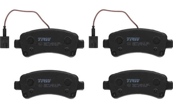 Brake Pad Set, disc brake GDB2106 TRW