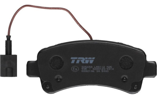 Brake Pad Set, disc brake GDB2106 TRW, Image 3