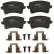Brake Pad Set, disc brake GDB2107 TRW, Thumbnail 5