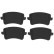 Brake Pad Set, disc brake GDB2107 TRW, Thumbnail 6