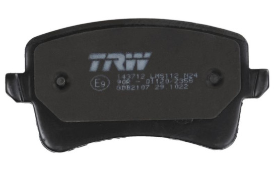 Brake Pad Set, disc brake GDB2107 TRW, Image 8