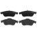 Brake Pad Set, disc brake GDB2111 TRW, Thumbnail 4