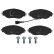 Brake Pad Set, disc brake GDB2114 TRW, Thumbnail 3