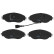 Brake Pad Set, disc brake GDB2114 TRW, Thumbnail 5