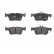 Brake Pad Set, disc brake GDB2115 TRW