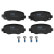 Brake Pad Set, disc brake GDB2116 TRW, Thumbnail 2