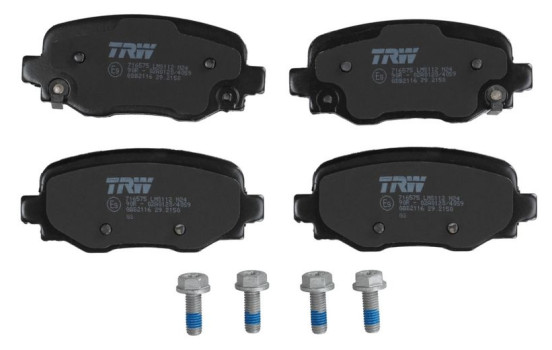 Brake Pad Set, disc brake GDB2116 TRW, Image 2