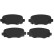 Brake Pad Set, disc brake GDB2116 TRW, Thumbnail 3