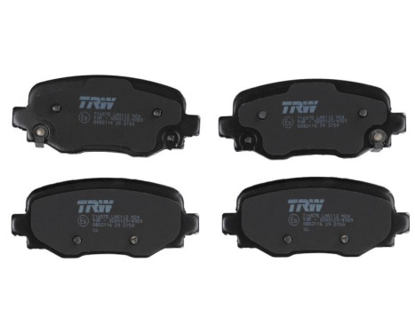 Brake Pad Set, disc brake GDB2116 TRW, Image 4