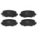 Brake Pad Set, disc brake GDB2116 TRW, Thumbnail 4