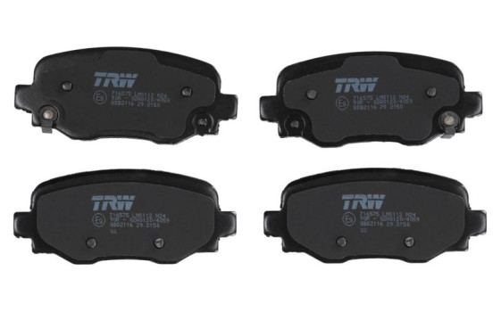 Brake Pad Set, disc brake GDB2116 TRW, Image 4