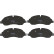 Brake Pad Set, disc brake GDB2117 TRW, Thumbnail 4