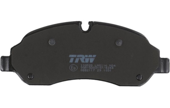 Brake Pad Set, disc brake GDB2117 TRW, Image 5