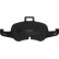 Brake Pad Set, disc brake GDB2120 TRW, Thumbnail 3