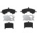 Brake Pad Set, disc brake GDB2122 TRW, Thumbnail 6