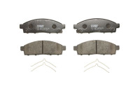 Brake Pad Set, disc brake GDB2124 TRW