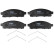 Brake Pad Set, disc brake GDB2124 TRW, Thumbnail 3
