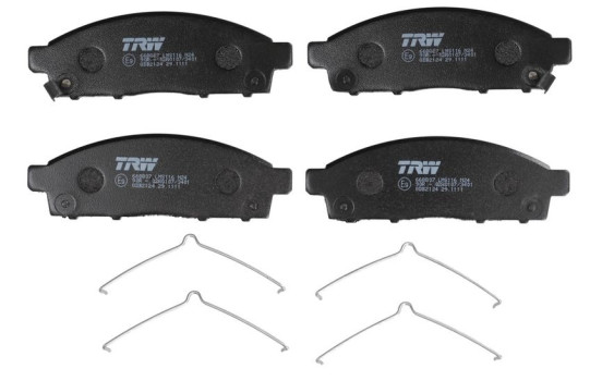 Brake Pad Set, disc brake GDB2124 TRW, Image 3