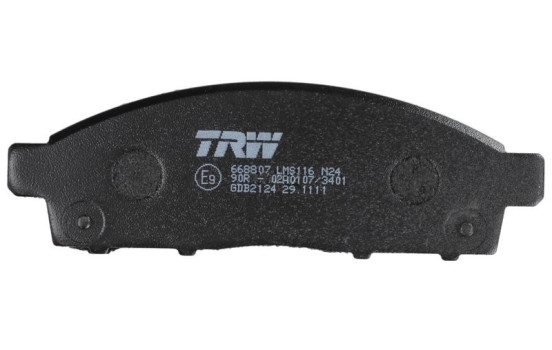 Brake Pad Set, disc brake GDB2124 TRW, Image 6