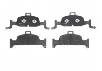 Brake Pad Set, disc brake GDB2126 TRW