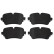 Brake Pad Set, disc brake GDB2131 TRW, Thumbnail 4