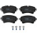 Brake Pad Set, disc brake GDB2132 TRW, Thumbnail 3