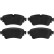Brake Pad Set, disc brake GDB2132 TRW, Thumbnail 4