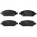 Brake Pad Set, disc brake GDB2135 TRW, Thumbnail 3