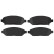 Brake Pad Set, disc brake GDB2135 TRW, Thumbnail 4