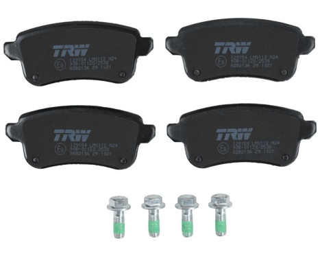 Brake Pad Set, disc brake GDB2136 TRW, Image 2