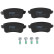 Brake Pad Set, disc brake GDB2136 TRW, Thumbnail 2