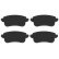 Brake Pad Set, disc brake GDB2136 TRW, Thumbnail 3
