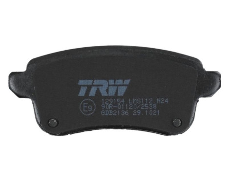 Brake Pad Set, disc brake GDB2136 TRW, Image 5