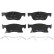 Brake Pad Set, disc brake GDB2138 TRW, Thumbnail 3