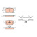 Brake Pad Set, disc brake GDB2139 TRW