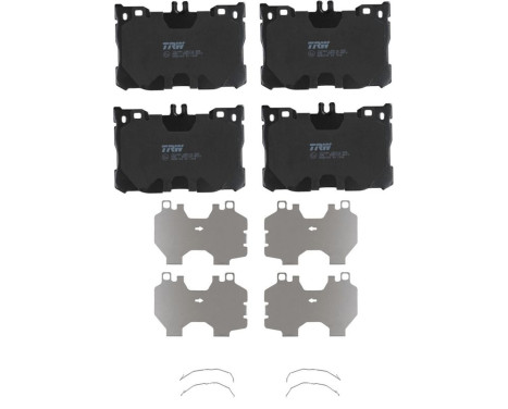 Brake Pad Set, disc brake GDB2150 TRW, Image 3